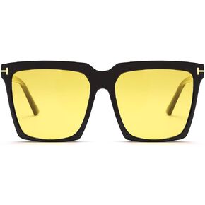 Oversized Square Sunglasses for Women Men Fashion Luxury Big Frame Shades
