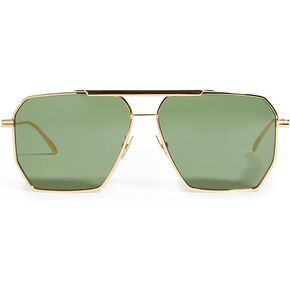 Bottega Veneta Women's Geometric Navigator Sunglasses