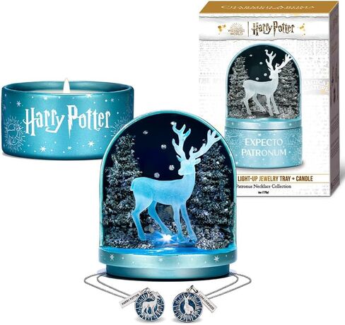 Harry Potter™ Lightup Patronus Jewelry Candle - Patronus Necklace Collection Candles Gifts for Women Valentine's Day Mother's Day Birthday Gift for Girlfriend Mom Wife Friend Sister Niece in Kuwait