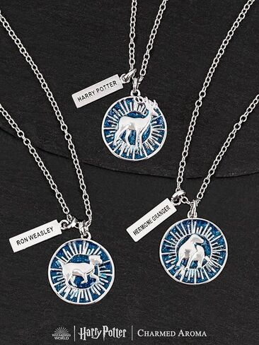 Harry Potter™ Lightup Patronus Jewelry Candle - Patronus Necklace Collection Candles Gifts for Women Valentine's Day Mother's Day Birthday Gift for Girlfriend Mom Wife Friend Sister Niece in Kuwait