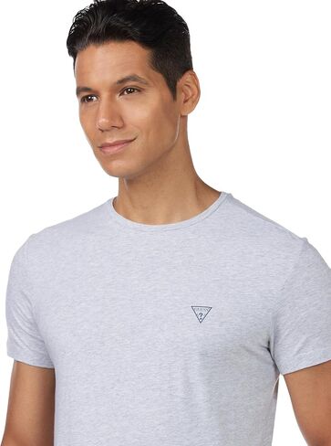 جيس تيشيرت باكمام قصيرة وقبة دائرية بدون طوق للرجال من كاليب هيرو (عبوة من قطعة واحدة) in Kuwait