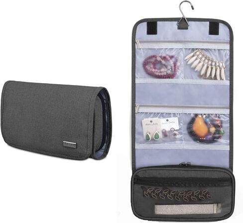 حامل تخزين قلادة على شكل حقيبة معلقة لمجوهرات السفر من تيموي لرحلة العمل in Kuwait