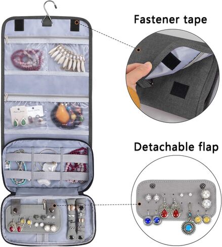حامل تخزين قلادة على شكل حقيبة معلقة لمجوهرات السفر من تيموي لرحلة العمل in Kuwait