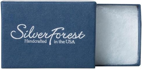 أقراط فضية على شكل زهرة زرقاء حلزونية وأقراط متدلية زرقاء. ان اي - 1688 in Kuwait