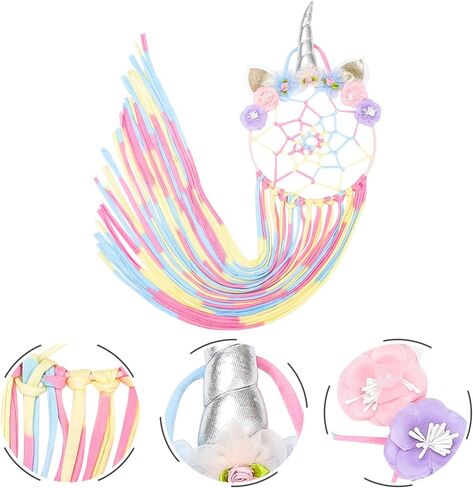 مينكسي حامل فيونكة الشعر على شكل يونيكورن، حامل مشابك الشعر، حامل مشابك الشعر، منظم حامل عصابة الرأس in Kuwait