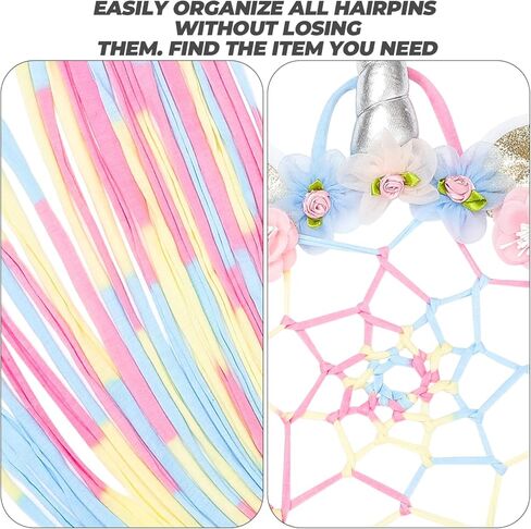 مينكسي حامل فيونكة الشعر على شكل يونيكورن، حامل مشابك الشعر، حامل مشابك الشعر، منظم حامل عصابة الرأس in Kuwait