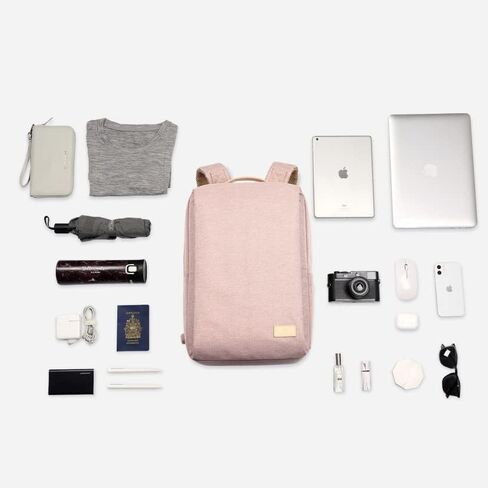 Nordace - Smart Backpack - Siena Backpack 19L Vol. Laptop Compartment USB Port Waterproof Weight: 0.88 kg Luggage Strap Security Bag Water Bottle Compartment Slim Design in Kuwait