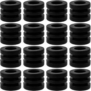 Kisangel 16pcs Foosball Bumpers Foosball Table Bushings Foosball Gasket Table Football Replacement for Foosball Washer Pads