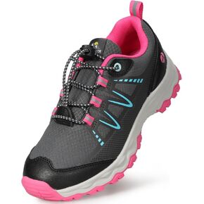 Water Repellent Girls Shoes Comfortable Slip Resistant Durable Boys Sneakers for Outdoor Hiking Waterproof