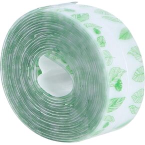 Bath Sealant Strip, Waterproof Self-Adhesive Caulk Strip 3.2m Gaps Sealing Tape for Kitchen Bathroom Toilet Wall(02#)