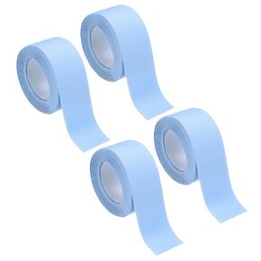 uxcell 4 Rolls Brown Caulk Sealant Strip Waterproof Self Adhesive 1.4" x 10.5Ft Toilet Caulk Tape, Bathtub Caulk Sealing Strip for Kitchen Countertop, Sink, and Floor Edge Protector