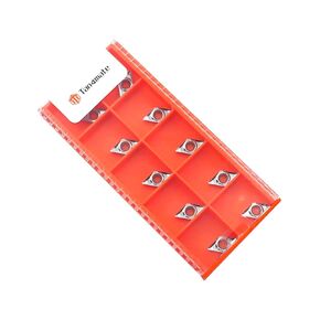 Carbide Inserts for Aluminum DCGT21.51 Dcgt070204-AL finish to semi-finish machining of non-ferrous metal, 10 PCS