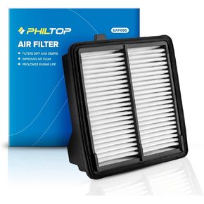 PHILTOP Engine Air Filter, EAF095 (CA10650) Replacement for FIT 1.5L L4 (2009-2013) Sport/Base, (2009-2014 Canada) DX LX DX-A, Premium Air Filter, Protect Engine & Improves Acceleration