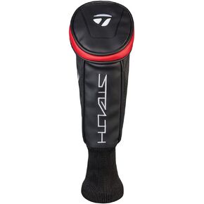 TaylorMade New Golf Stealth Black/Red Hybrid/Rescue Headcover