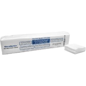 2-Ply Nonwoven Sponges - the Ideal Gauze Sponge, Ultra-Thick & Soft, Superior Wound Protection 2x2