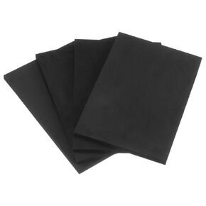 uxcell 4pcs Foam Padding Sheets 1/2" Thick x 8" Long x 12" Wide EVA Foam Sheet Non-Slip Anti Vibration Pads, Anti-Skid Noise