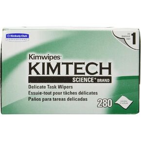 Kimberly-Clark - Science KimWipes Delicate Task Wipers 1 Ply 280 count (Pack of 4)