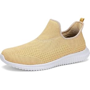 Women's Slip On Comfort Walking Shoes Ultra Lightweight Breathable Running Tennis Athletic Gym Workout Non Slip Athletic Fashion Sneakers