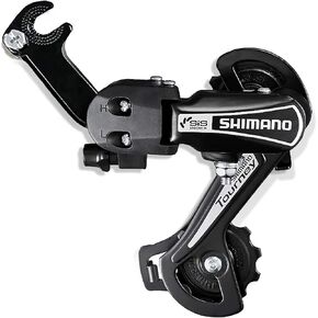 Bike Rear Derailleur RD-TY21B 6/7 Speed Direct Mount/Hanger Mount Derailleur for Mountain Bike Tricycle Commuter Bike Cruiser Bike