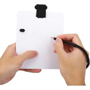 Asixx Dive Tablet, Underwater Writing Slate Board with Swivel Clip and Pencil for Making Some Notes Underwater While Diving Swimming