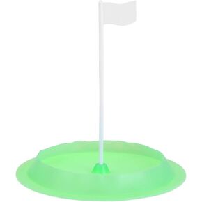 MUXSAM Golf Putting Cup Indoor Use, All-Direction Silicone Golf Putting Practice Aids Hole with Flag for Home Office Indoor Outdoor