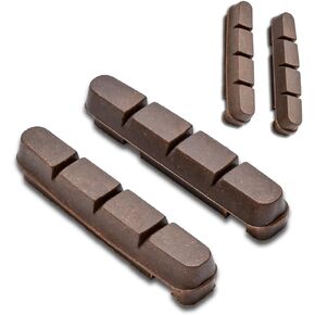 4Pcs Bike Brake Pads, Premium Mountain Bike Brake Pads Suitable for V-Brake Systems, Trek Bike Replacement Parts for Front and Back Wheel, Specifically Designed Bike Brake Blocks Set