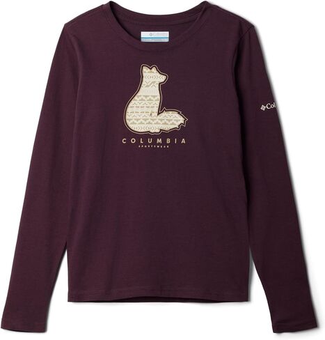 Columbia Girl's Hazeldel Hill Long Sleeve Graphic Tee in Saudi Arabia