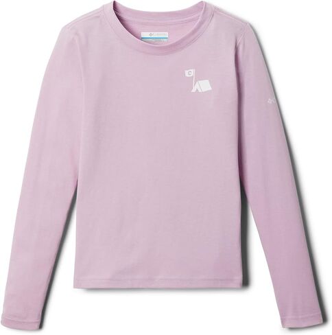 Columbia Girl's Hazeldel Hill Long Sleeve Graphic Tee in Saudi Arabia