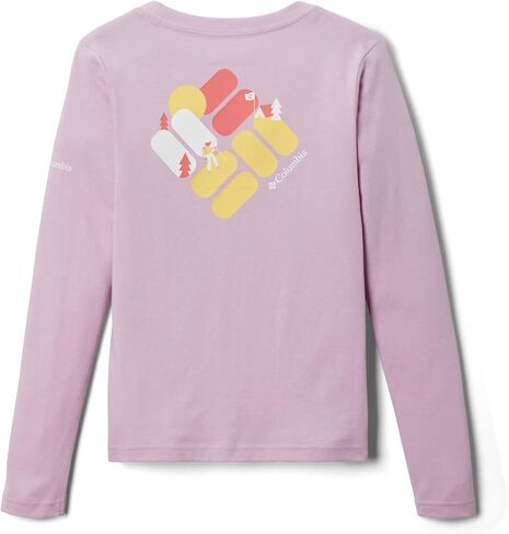 Columbia Girl's Hazeldel Hill Long Sleeve Graphic Tee in Saudi Arabia