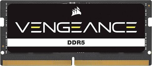 CORSAIR Vengeance SODIMM DDR5 RAM 96GB (2x48GB) 5200MHz CL44 Intel XMP iCUE Compatible Computer Memory - Black (CMSX96GX5M2A5200C44) in Saudi Arabia
