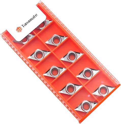 Carbide Inserts for Aluminum DCGT21.51 Dcgt070204-AL finish to semi-finish machining of non-ferrous metal, 10 PCS in Kuwait