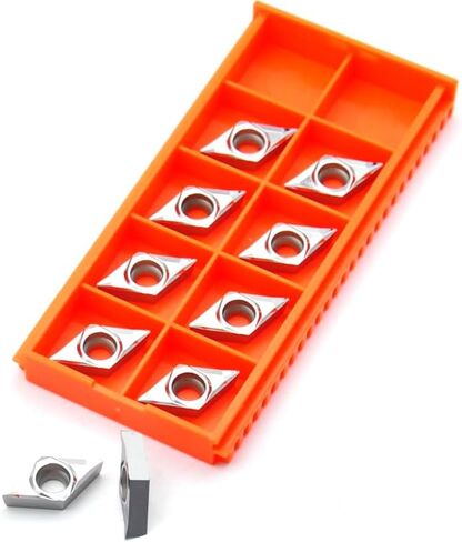 Carbide Inserts for Aluminum DCGT21.51 Dcgt070204-AL finish to semi-finish machining of non-ferrous metal, 10 PCS in Kuwait