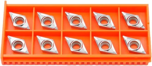 Carbide Inserts for Aluminum DCGT21.51 Dcgt070204-AL finish to semi-finish machining of non-ferrous metal, 10 PCS in Kuwait