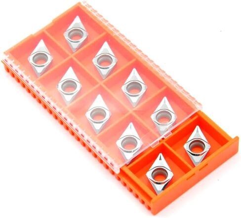 Carbide Inserts for Aluminum DCGT21.51 Dcgt070204-AL finish to semi-finish machining of non-ferrous metal, 10 PCS in Kuwait