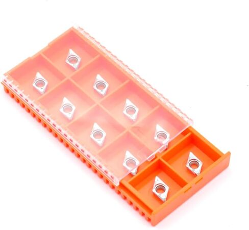 Carbide Inserts for Aluminum DCGT21.51 Dcgt070204-AL finish to semi-finish machining of non-ferrous metal, 10 PCS in Kuwait