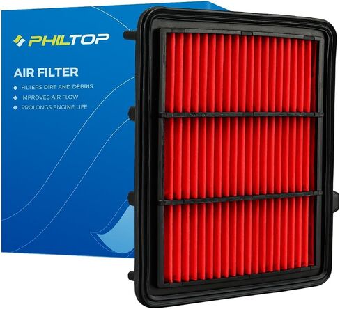 PHILTOP Engine Air Filter, EAF095 (CA10650) Replacement for FIT 1.5L L4 (2009-2013) Sport/Base, (2009-2014 Canada) DX LX DX-A, Premium Air Filter, Protect Engine & Improves Acceleration in Saudi Arabia