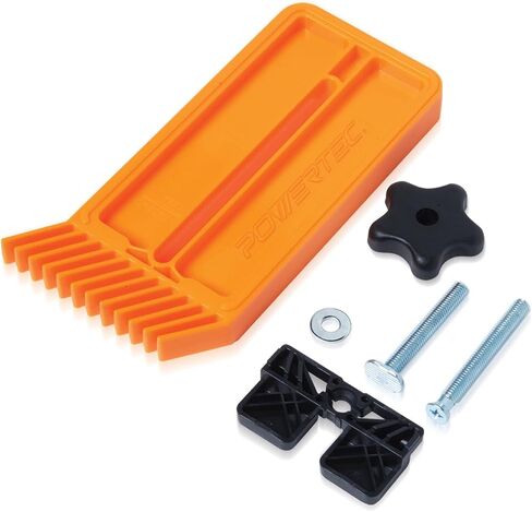POWERTEC 15pcs Setup Blocks Height Gauge Set, Router Table Setup Bars for Router Bit/Table Saw Blade Height, Band Saw, Drill Press, Aluminum Marking Gauge for Carpenter, Woodworking (71843) in Saudi Arabia