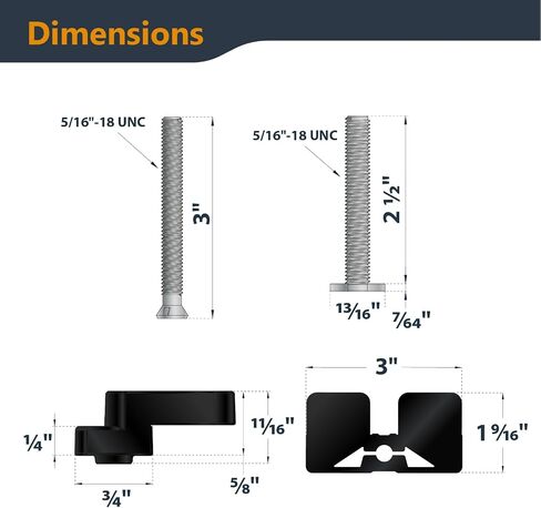 POWERTEC 15pcs Setup Blocks Height Gauge Set, Router Table Setup Bars for Router Bit/Table Saw Blade Height, Band Saw, Drill Press, Aluminum Marking Gauge for Carpenter, Woodworking (71843) in Saudi Arabia