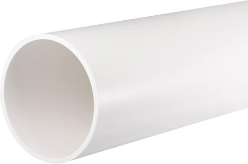 MECCANIXITY أنبوب دائري صلب PVC 22.2 مللي متر ID 26 مللي متر OD 330 مللي متر/13 بوصة رمادي داكن عالي التأثير لأنابيب المياه الحرف كابل الأكمام in Saudi Arabia
