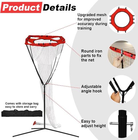 معدات تدريب Podoy للكرة الطائرة، ارتفاع وزاوية قابلة للتعديل، مرتد بقاعدة فولاذية قوية، رائعة للارتطام الداخلي والخارجي، والتمرير، والإعداد، وشبكة تدريب الكرة الطائرة المتصاعدة in Kuwait