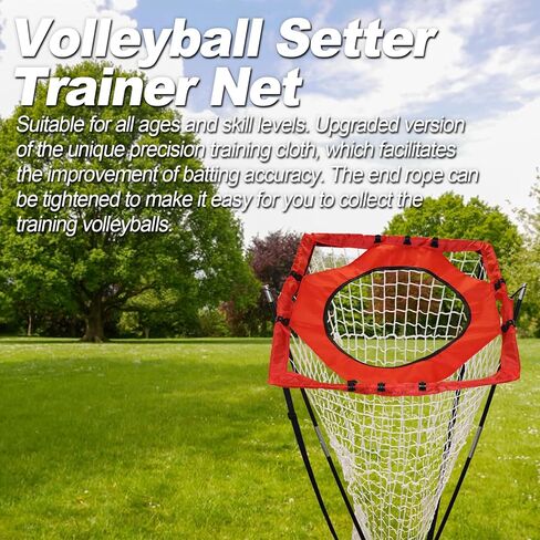 معدات تدريب Podoy للكرة الطائرة، ارتفاع وزاوية قابلة للتعديل، مرتد بقاعدة فولاذية قوية، رائعة للارتطام الداخلي والخارجي، والتمرير، والإعداد، وشبكة تدريب الكرة الطائرة المتصاعدة in Kuwait