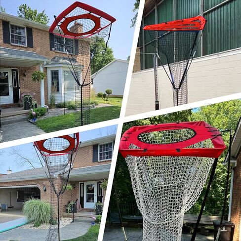 معدات تدريب Podoy للكرة الطائرة، ارتفاع وزاوية قابلة للتعديل، مرتد بقاعدة فولاذية قوية، رائعة للارتطام الداخلي والخارجي، والتمرير، والإعداد، وشبكة تدريب الكرة الطائرة المتصاعدة in Kuwait