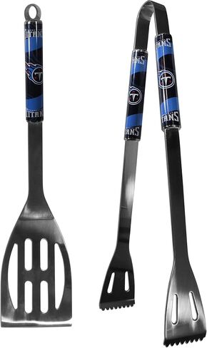 NFL Siskiyou Sports Fan Shop Tennessee Titans 2pc BBQ Set with Tailgate Salt & Pepper Shakers One Size Team Color in Saudi Arabia