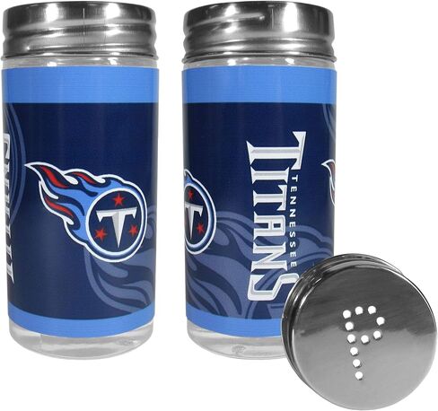 NFL Siskiyou Sports Fan Shop Tennessee Titans 2pc BBQ Set with Tailgate Salt & Pepper Shakers One Size Team Color in Saudi Arabia