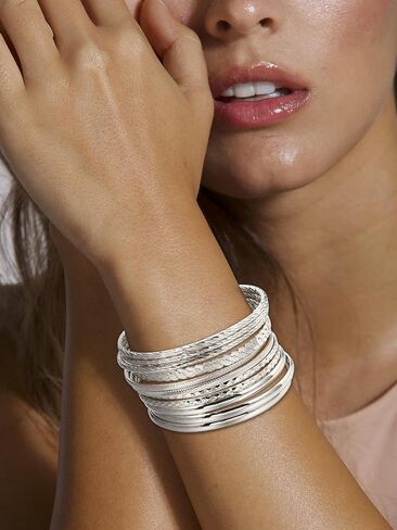 Gold Bangle Bracelets for Women Chunky Gold Bracelet Gold Cuff Bracelet Wide Gold Bangle Bracelet Hammered Open Wrist Cuff Bracelet Trendy Gold Jewelry in Saudi Arabia