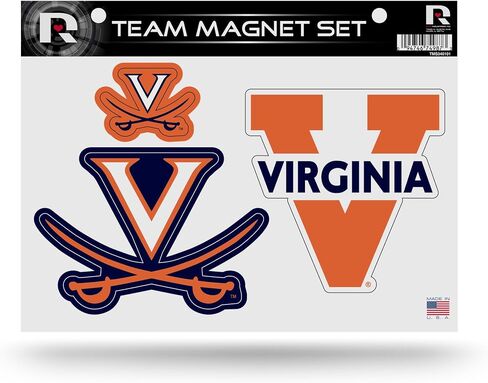 Rico Industries NCAA Unisex Die Cut Team Magnet Set Sheet in Saudi Arabia