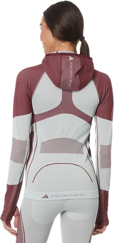 adidas Women's Stella McCartney Truenature Ski Seamless Hooded Long Sleeve Iw6368 in Saudi Arabia