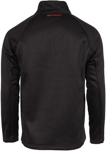 Spyder Men's Boundless Half Zip Pullover Black/S in Saudi Arabia