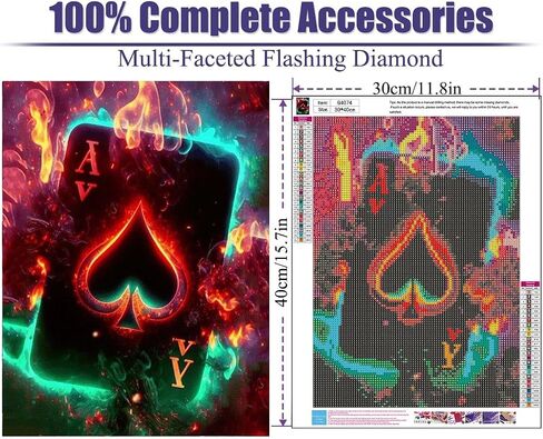 Clendo 5D Diamond Painting Kits for Adults, DIY Horse Diamond Art Kits for Beginners, Round Full Drill Diamond Painting for Home Wall Decoration Gift 12×16inch, Animal in Saudi Arabia