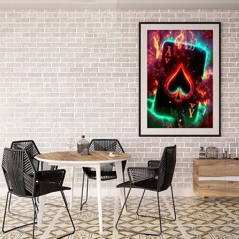 Clendo 5D Diamond Painting Kits for Adults, DIY Horse Diamond Art Kits for Beginners, Round Full Drill Diamond Painting for Home Wall Decoration Gift 12×16inch, Animal in Saudi Arabia